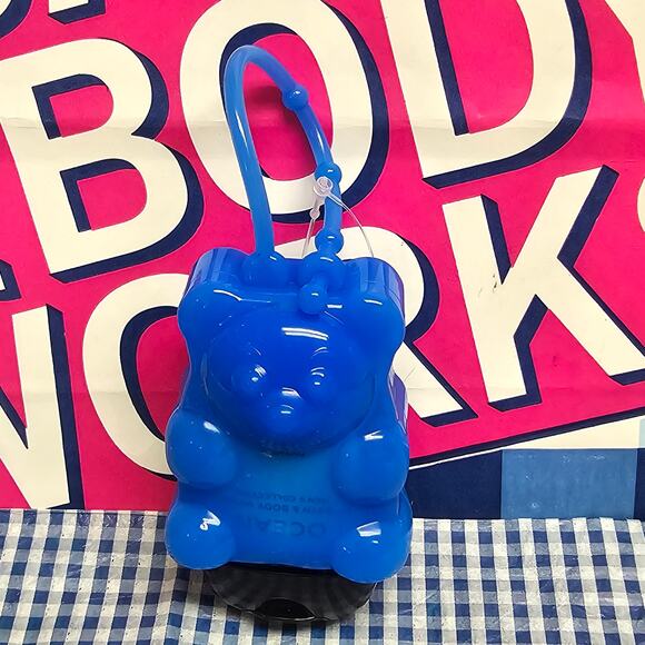 BBW Blue Gummy Bear Pocketbac Holder & Ocean Men's Fragrance Line Refill - Picture 3 of 3